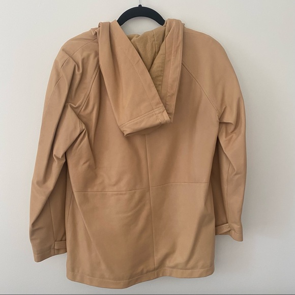 Veda Leather Hoodie - Picture 4 of 6